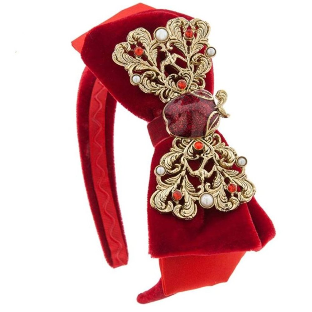 Disney Snow White Headband with Bow for Girls